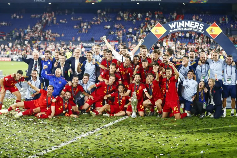 &Scaron;panjolci podigli pehar pobjednika Lige nacija: Vatreni dobili medalje za drugo mjesto