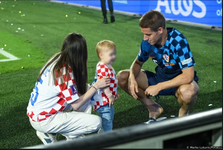 Vatrenog Marija Pašalića s tribina je bodrila najslađa podrška: Maleni se poslije napete utakmice pošteno rastrčao po igralištu