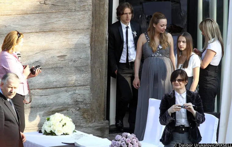 Luka Modrić, Vanja Modrić 2010. godine