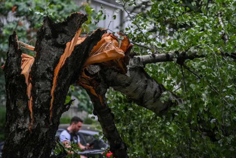 Vjetar nosio limene krovove i rušio stabla: Ozlijeđena 15-godišnjakinja prevezena u bolnicu, a oštećeno je i nekoliko vozila