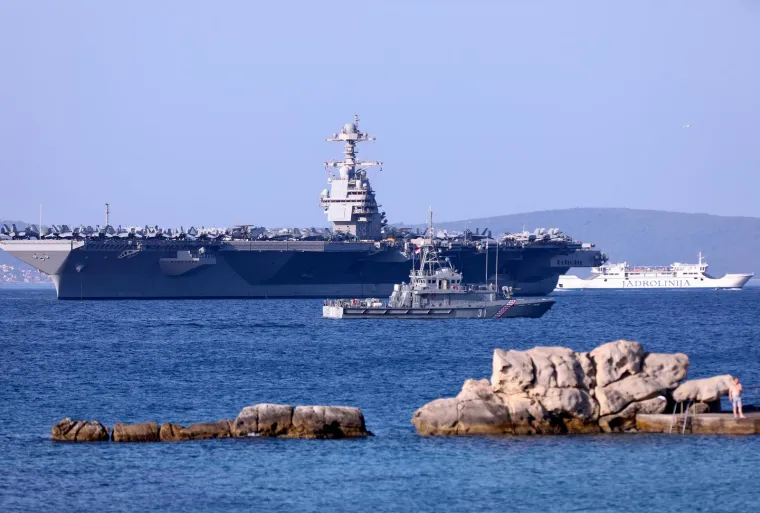 Najveći ratni brod američke mornarice stigao u Split: Cijena gradnje je bolesna, a evo zašto je u našim vodama