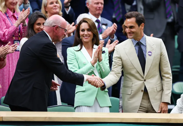 Zvjezdana 'krema' skupila se na Wimbledonu, ali samo je on izazvao euforiju: 'Hvala ti na uspomenama'