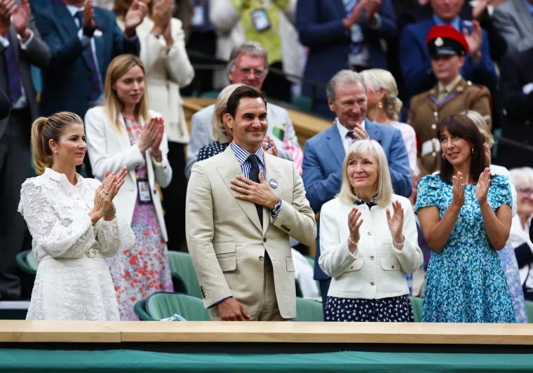 Zvjezdana 'krema' skupila se na Wimbledonu, ali samo je on izazvao euforiju: 'Hvala ti na uspomenama'