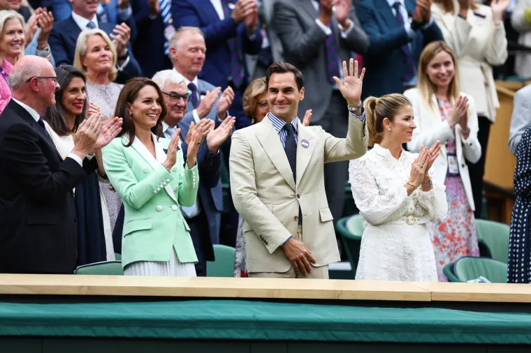 Zvjezdana 'krema' skupila se na Wimbledonu, ali samo je on izazvao euforiju: 'Hvala ti na uspomenama'
