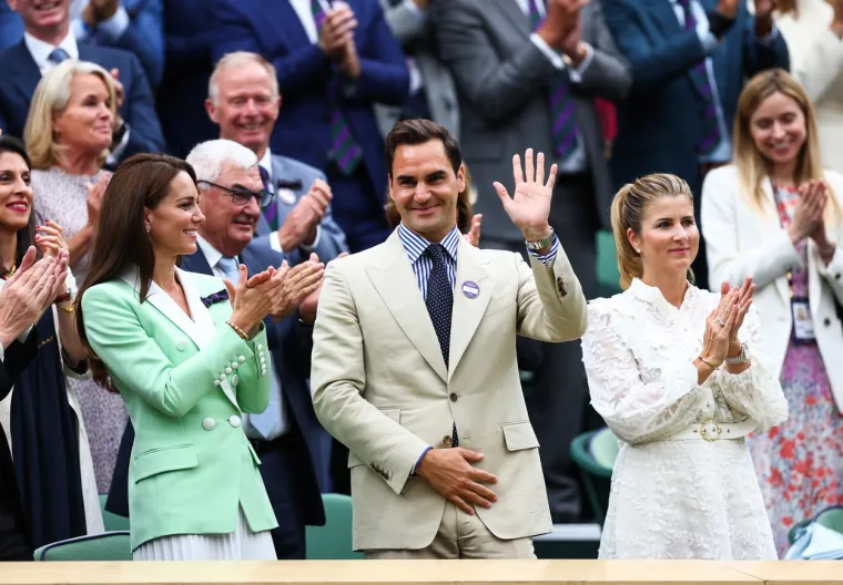 Zvjezdana 'krema' skupila se na Wimbledonu, ali samo je on izazvao euforiju: 'Hvala ti na uspomenama'