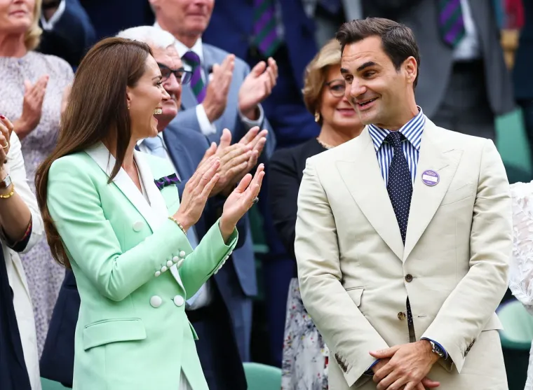 Zvjezdana 'krema' skupila se na Wimbledonu, ali samo je on izazvao euforiju: 'Hvala ti na uspomenama'