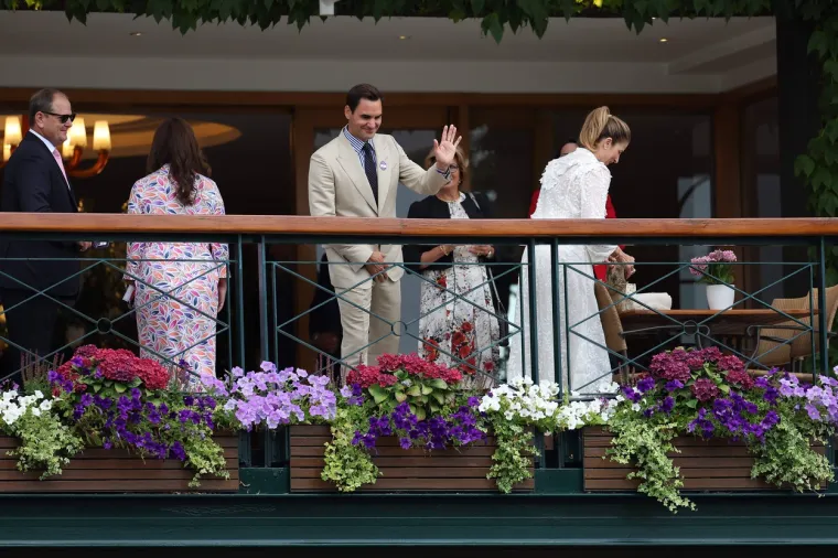 Zvjezdana 'krema' skupila se na Wimbledonu, ali samo je on izazvao euforiju: 'Hvala ti na uspomenama'