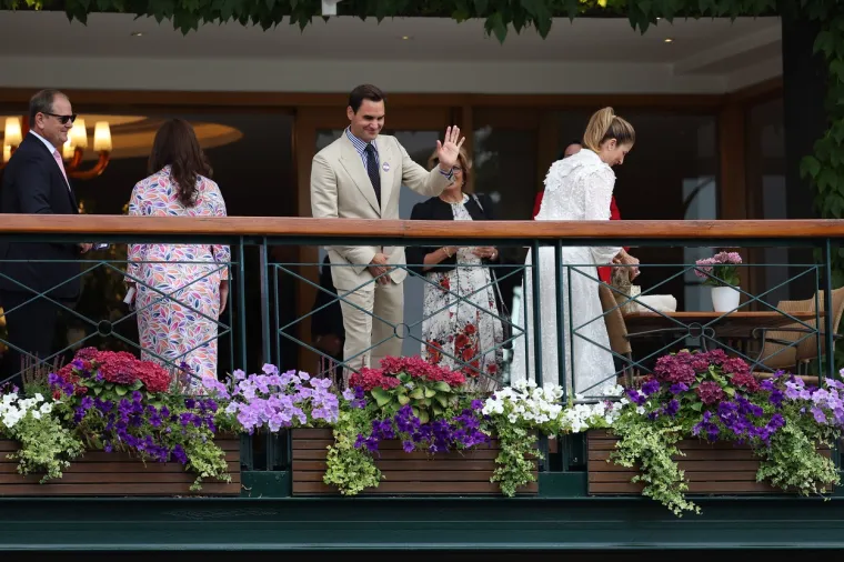 Zvjezdana 'krema' skupila se na Wimbledonu, ali samo je on izazvao euforiju: 'Hvala ti na uspomenama'