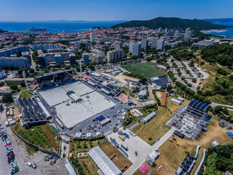 Na ovom stadionu nekad se igrala prva liga: Pogledajte kakav je danas pogled iz zraka na njega