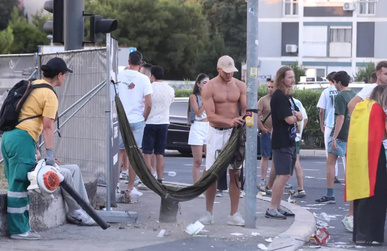 Pogledajte kako su jutros izgledale splitske ulice, radnici Čistoće na terenu