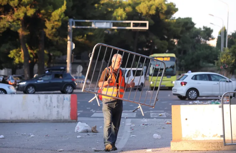 Pogledajte kako su jutros izgledale splitske ulice, radnici Čistoće na terenu
