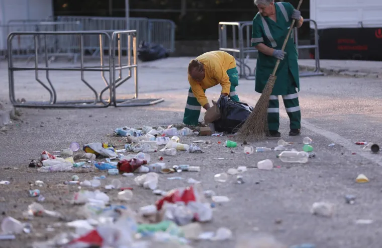 Pogledajte kako su jutros izgledale splitske ulice, radnici Čistoće na terenu