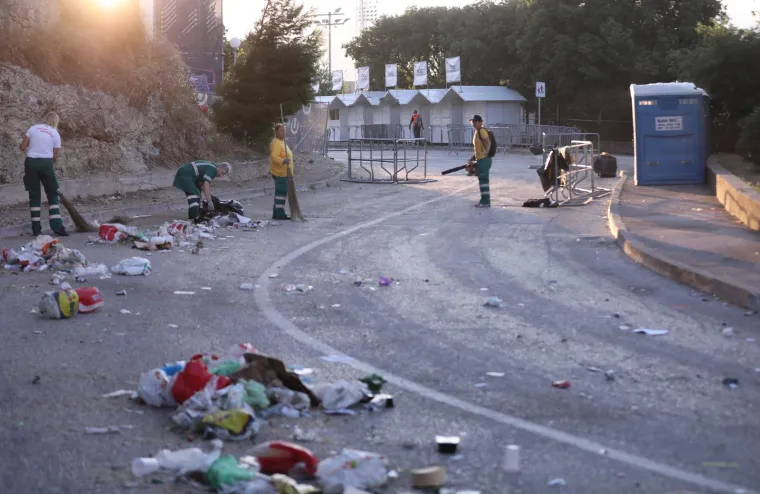 Pogledajte kako su jutros izgledale splitske ulice, radnici Čistoće na terenu