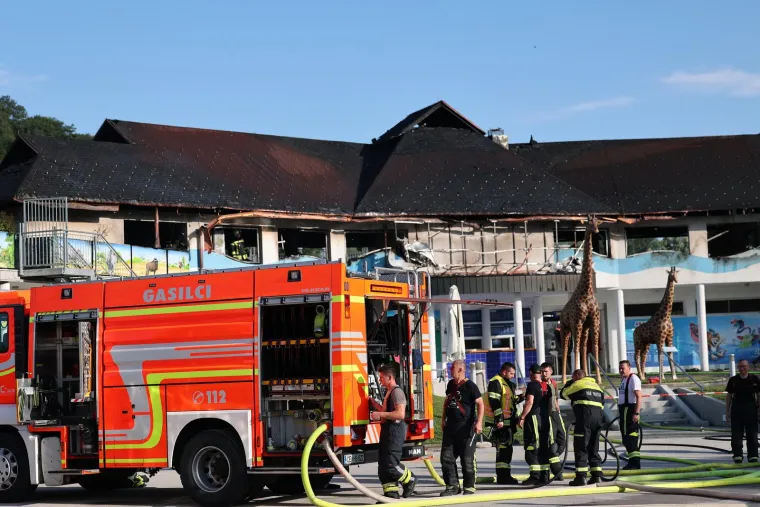 Pogledajte posljedice buktinje u slovenskim toplicama: Požar je progutao gornji kat objekta tik uz bazene