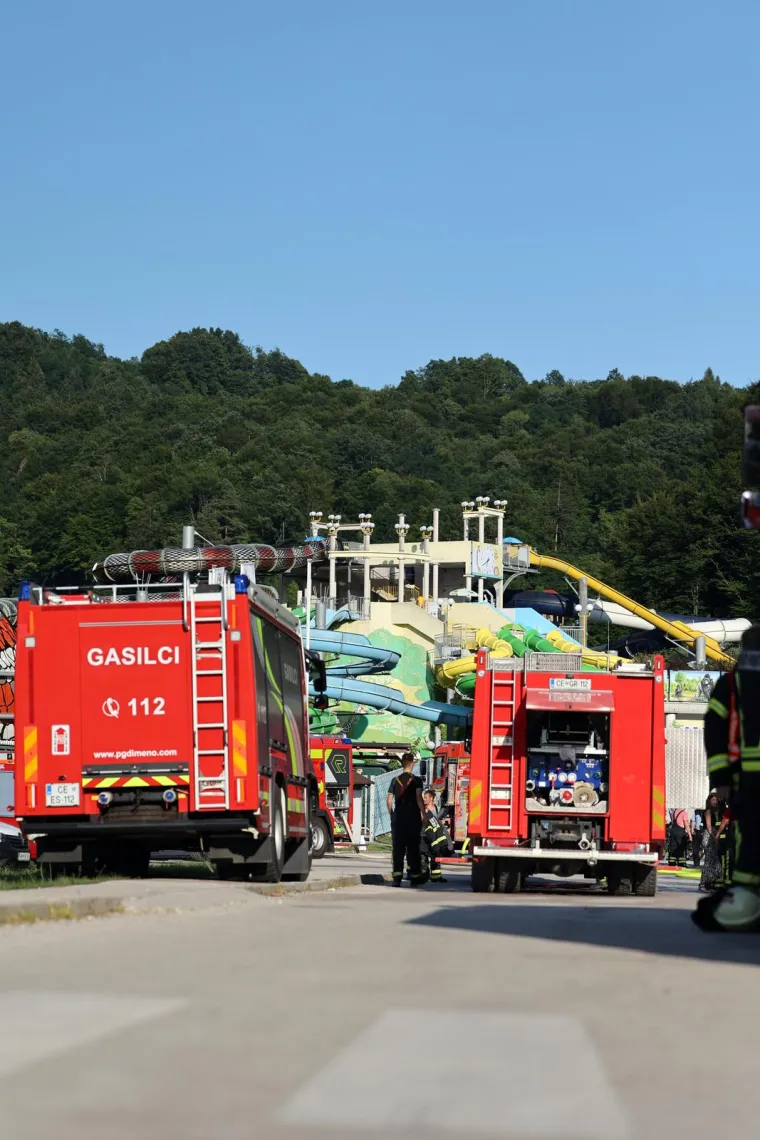 Pogledajte posljedice buktinje u slovenskim toplicama: Požar je progutao gornji kat objekta tik uz bazene