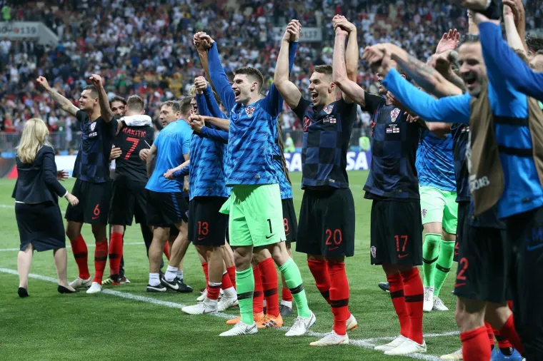 11.07.2018., stadion Luznjiki, Moskva, Rusija - Svjetsko nogometno prvenstvo 2018., polufinale, Hrvatska - Engleska. Hrvatska rezultatom 2:1 poslala Engleze kuci, u finalu ih ceka Francuska. Photo: Igor Kralj/PIXSELL