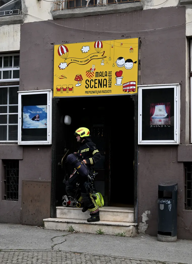 Za vrijeme probe, u Maloj sceni izbio požar: 'Primijetili smo da se nešto dimi iz kuhinje...'