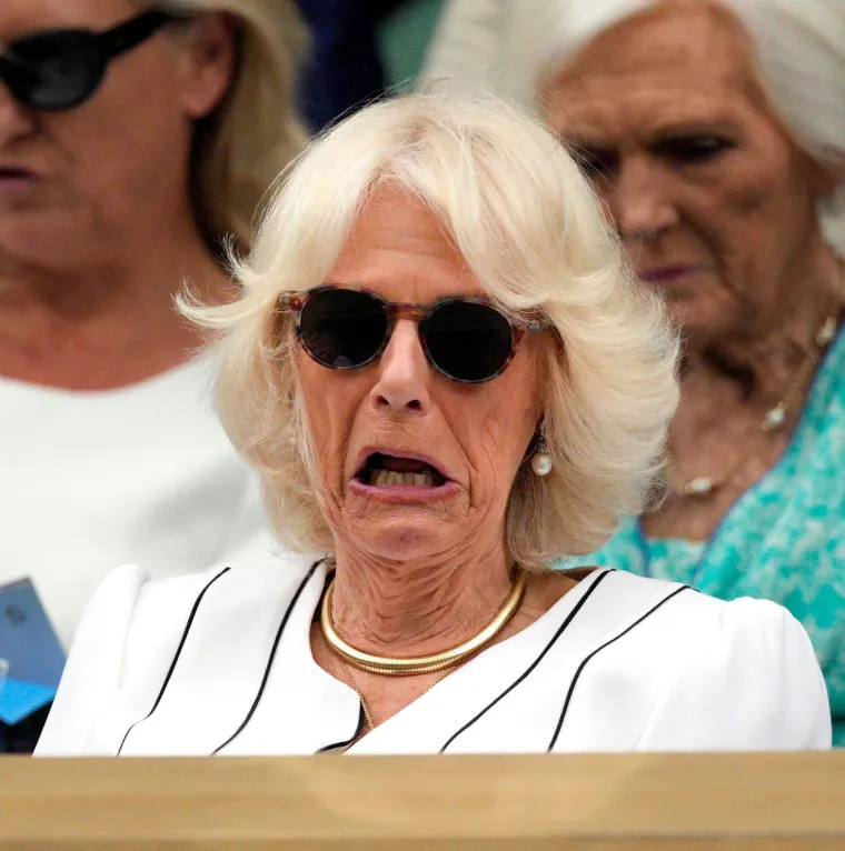 Čačkala nos, razjapila usta, izbuljivala oči: Svi su popadali od smijeha kad su vidjeli kakve grimase radi Camilla na Wimbledonu