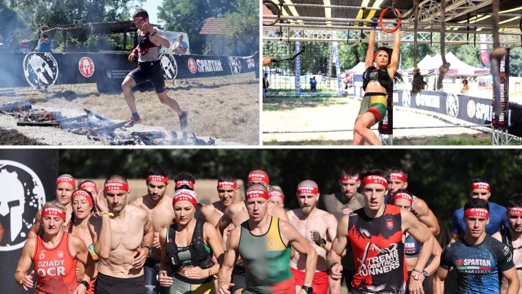 Njima ne smeta ni visoka temperatura, ni bodljikava žica. Održana prva Spartan utrka u Hrvatskoj. Sudjelovao i gradonačelnik Zurovec