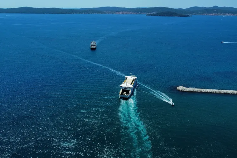 Objavljene slike iz zrake: Ovako izgledaju trajektne luke u Splitu i Zadru