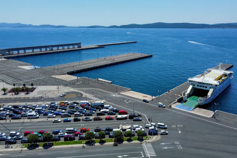 Objavljene slike iz zrake: Ovako izgledaju trajektne luke u Splitu i Zadru