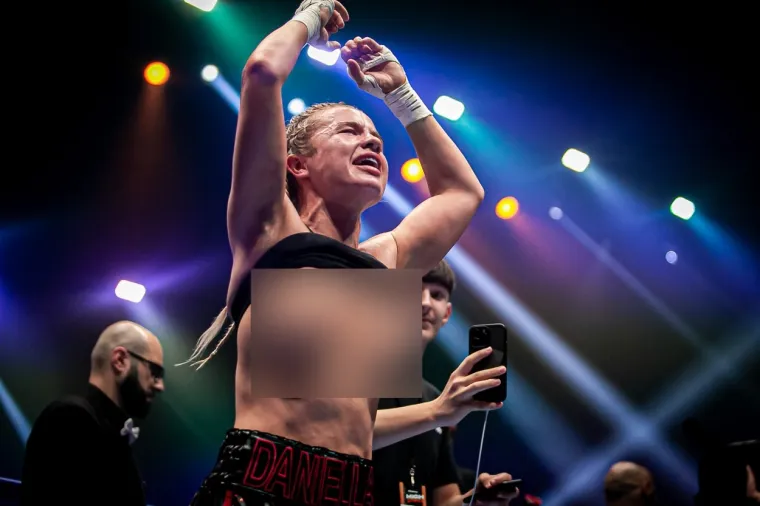 Iznenadila sve nakon pobjede i cijelom svijetu pokazala grudi: Ispričala se i otkrila za&scaron;to je to napravila