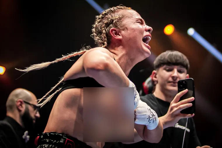 Iznenadila sve nakon pobjede i cijelom svijetu pokazala grudi: Ispričala se i otkrila za&scaron;to je to napravila