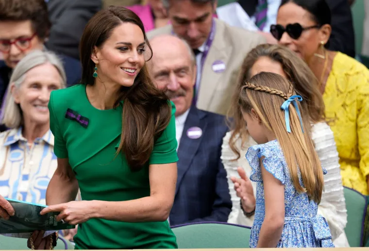 Kate Middleton i princeza Charlotte 