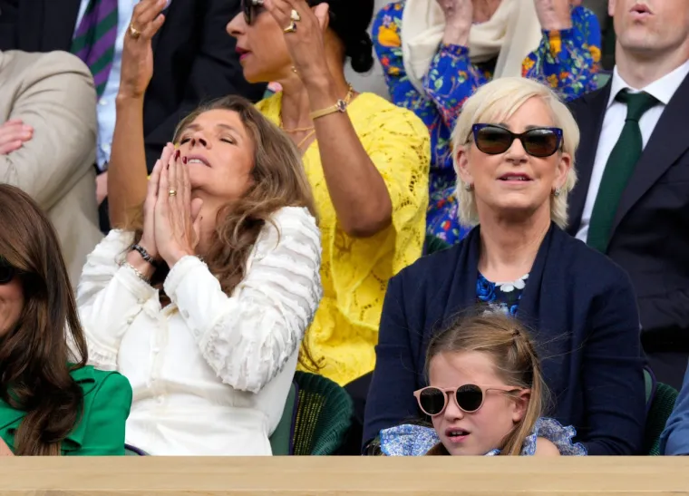 Chris Evert i Annabel Croft 