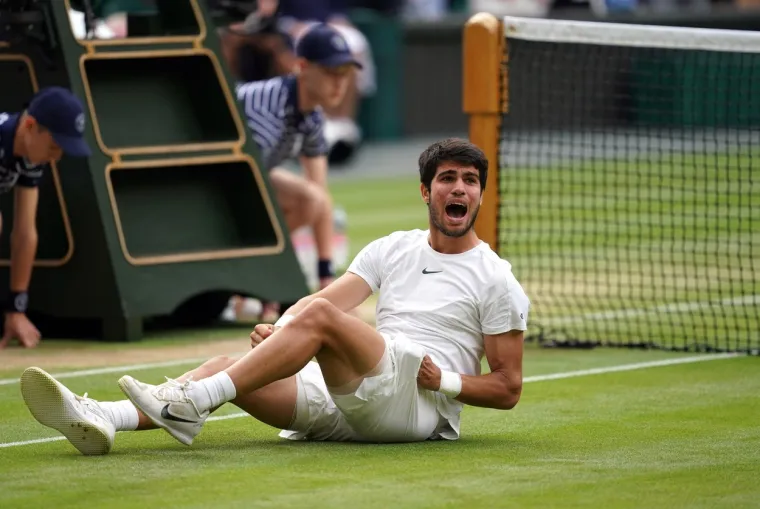 Pogledajte &scaron;to je Alcaraz napravio kada je pobijedio Novaka Đokovića, Kate Middleton mu uručila pehar
