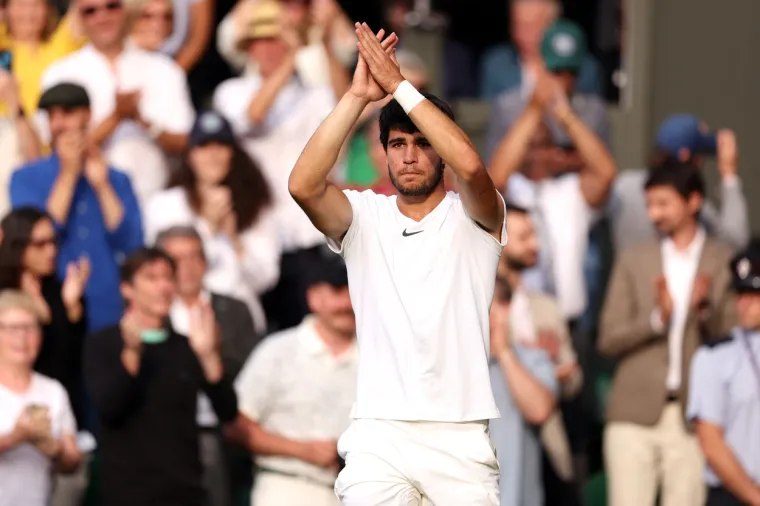 Pogledajte &scaron;to je Alcaraz napravio kada je pobijedio Novaka Đokovića, Kate Middleton mu uručila pehar