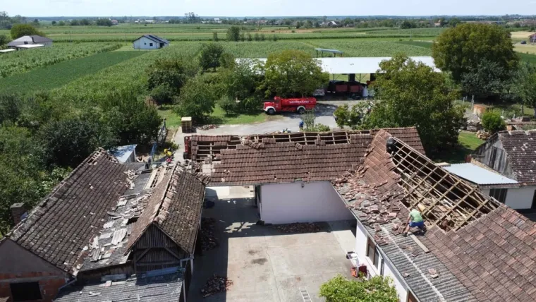 Slavonska su sela devastirana, a o tome kraj Zagreba i Istre ba&scaron; i nije bilo spomena, dok ove tužne slike nisu obi&scaron;le cijelu domovinu