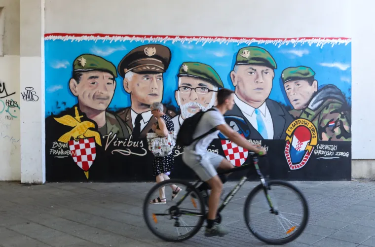 Mural s pripadnicima ratnih postrojbi HV-e u Velikoj Gorici digao prašinu: Neki traže da se ukloni ili prefarba