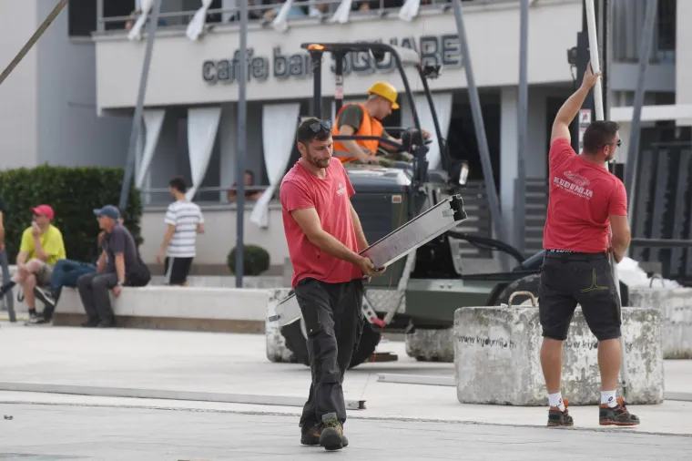 Posljednje pripreme za 'Oluju': Radi se punom parom, strojevi se ne gase, šator postavlja. Kako će sve izgledati?