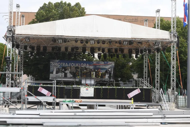 Posljednje pripreme za 'Oluju': Radi se punom parom, strojevi se ne gase, šator postavlja. Kako će sve izgledati?