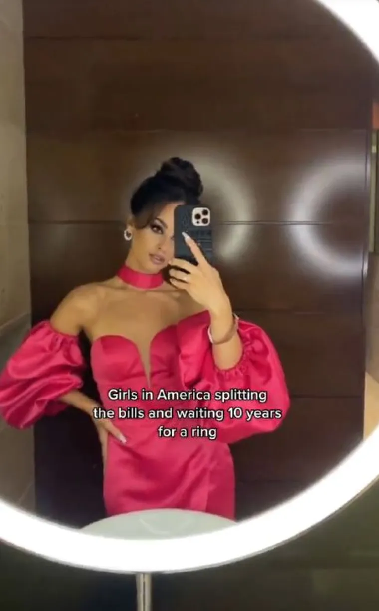 Također se osvrnula na to kako žene u Americi čekaju 10 godina da ih partner zaprosi, dok one u Dubaiju to odrade brže.