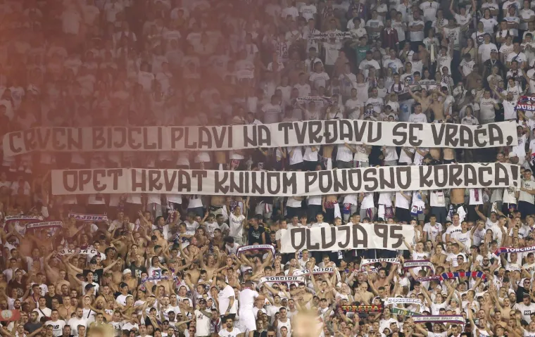 Spektakularna koreografija na Poljudu: Torcida poslala jasnu poruku