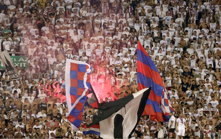 Spektakularna koreografija na Poljudu: Torcida poslala jasnu poruku