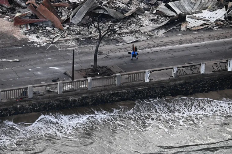 Lahaina je obrisana s lica zemlje: 'Žena je preskočila zid i ostala 7 sati u oceanu. Njezina susjeda umrla je pokraj nje...'