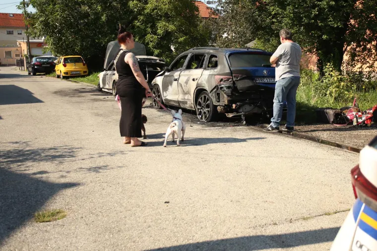 Izgorjeli automobili u zagrebačkom Vrapču: Rano jutros događala se prava drama, oglasila se policija