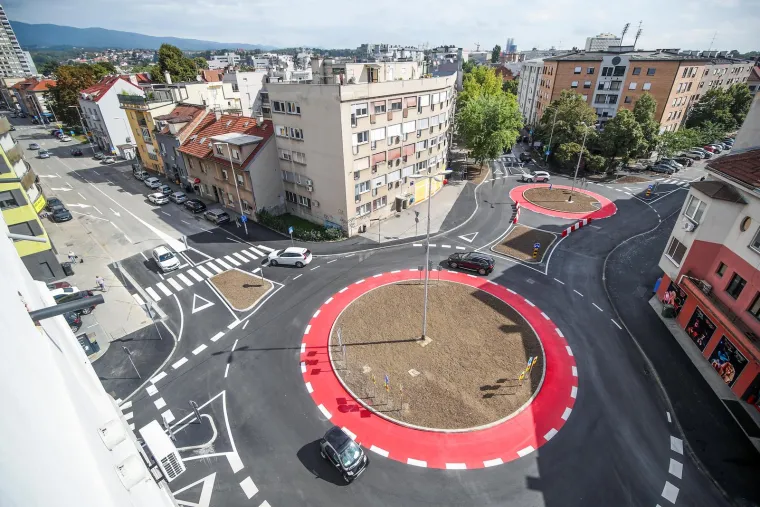 FOTO Iz kružnog toka u kružni tok: Ovo je novo rješenje za raskrižje na Trešnjevci, mišljenja podijeljena