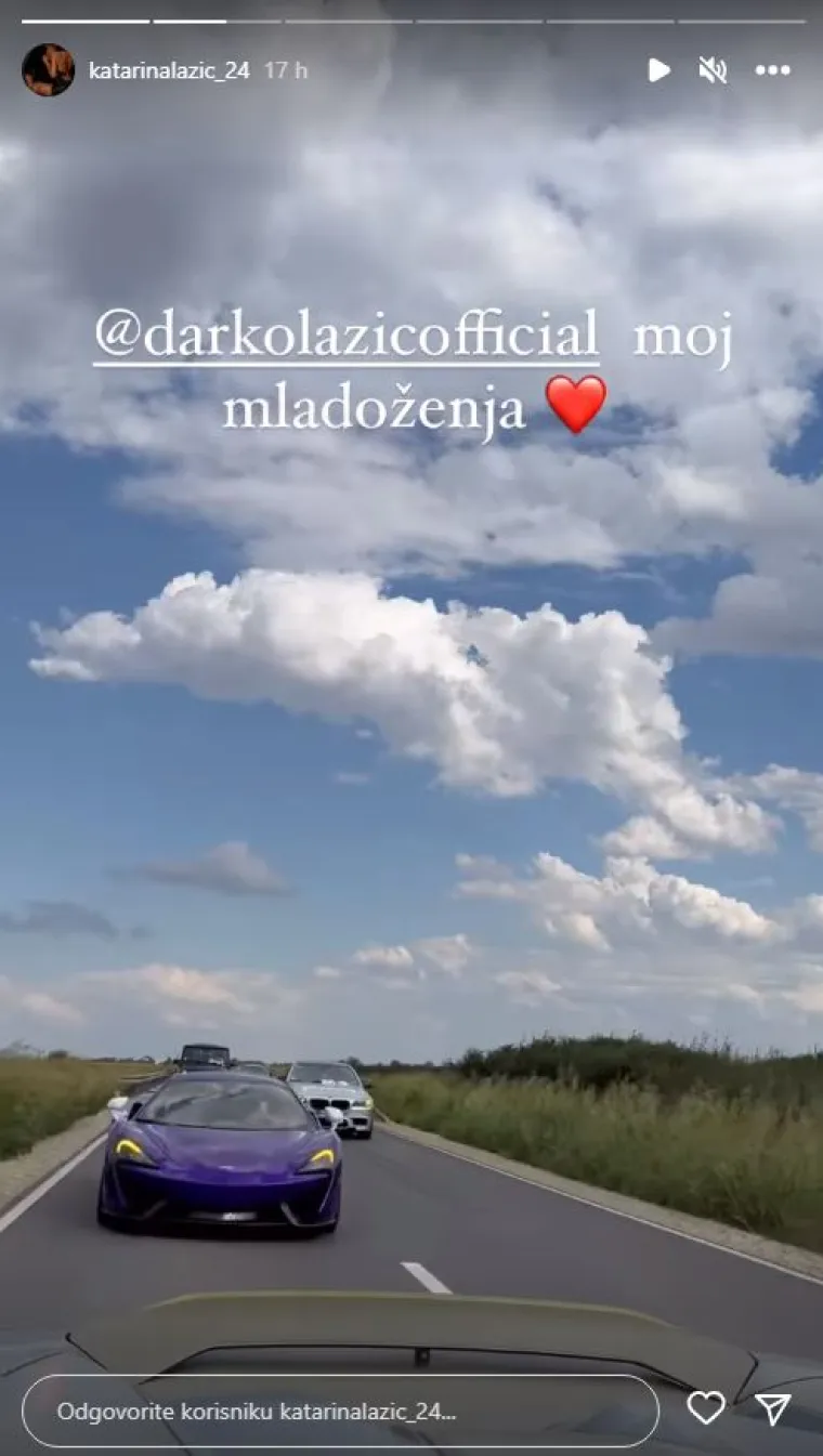 Cure detalji sa svadbe Darka Lazića: Vozili se u 'pili' vrijednoj milijun eura, rezali tortu na sedam katova, a došao im je i Petar Grašo