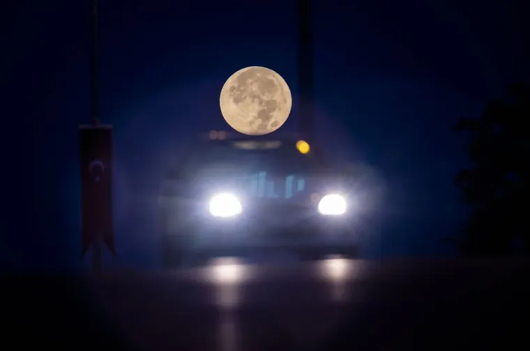 Plavi supermjesec u Ankari
