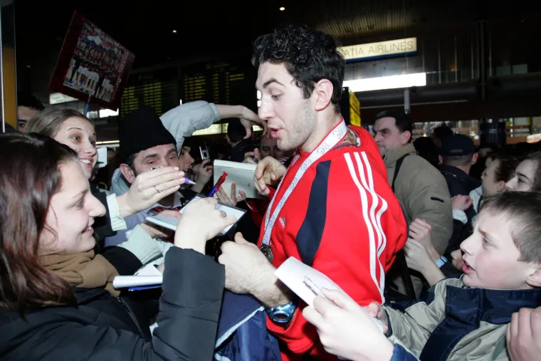 A ovako se slavilo prije 12 godina: Svjetski viceprvaci dočekani kao kraljevi, Metličić napravio &scaron;ou