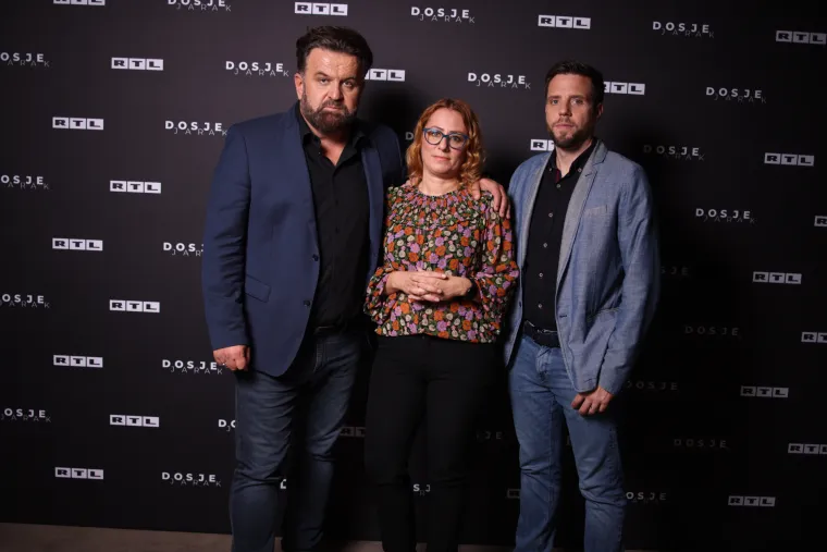 Andrija Jarak, istraživačka novinarka Marijana Čikić i Dario Todorović