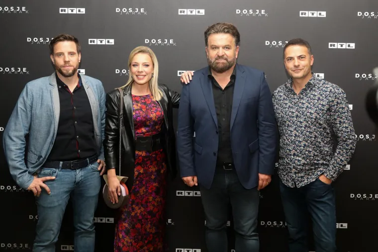 Dario Todorović, urednica i voditeljica Damira Gregoret, voditelj RTL-a Danas Adrian De Vrgna