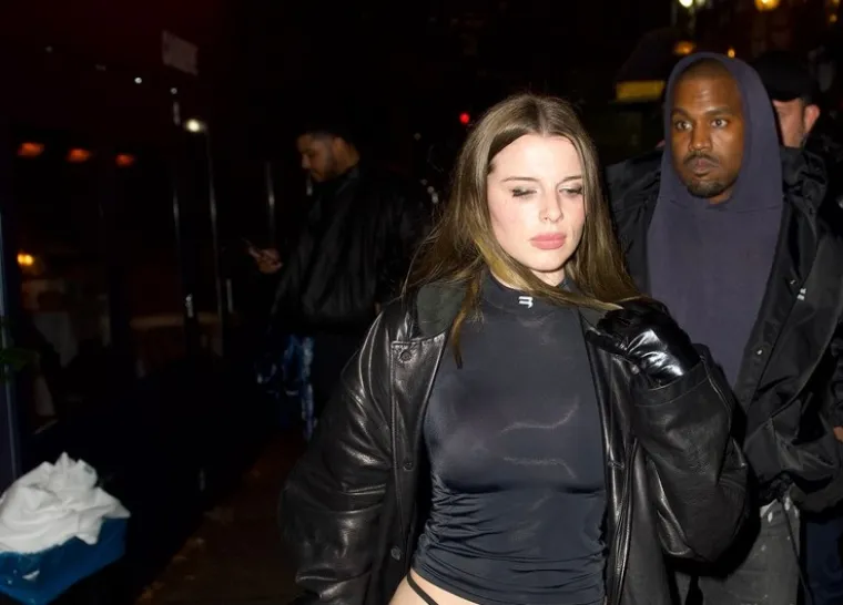 Julia Fox i Kanye West