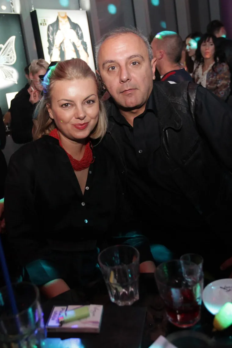 Novinarka Mirjana Hrga s tadašnjim suprugom, oftalmologom Deanom Šarićem