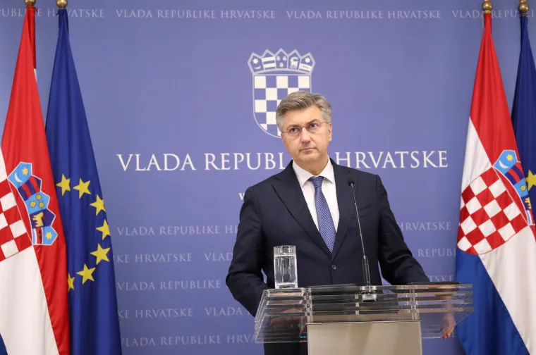 Teški dani za Plenkovića: Pogledajte kako je pokislo izgledao dok je najavljivao Anušića za novog ministra obrane