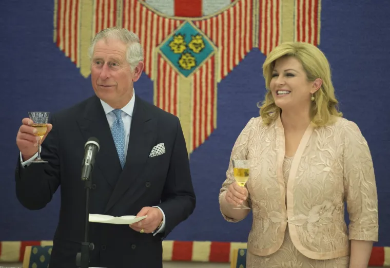Princ Charles, predsjednica Kolinda Grabar-Kitarović, 2016.